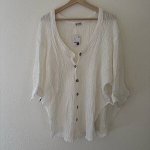 NWT Free People oversized top